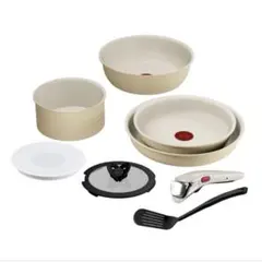 T-fal インジニオ・ネオ IHパレット ハニーベージュ セット8