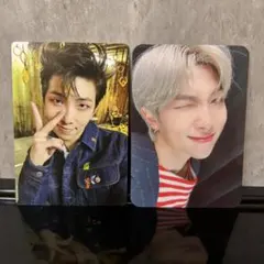 BTS RM フォトカード 2枚セット アミボム 特典 トレカ ミニフォト
