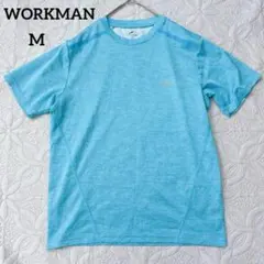 ワークマン　Find-Out スポーツTシャツ　速乾　薄手　ブルー　ロゴのサムネイル