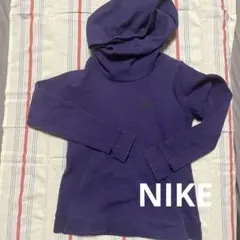 NIKEナイキ テックフリースパーカー　パープル　ガールズ