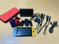 Nintendo Switch本体(SDカード入)+周辺機器+Joy-Con6本