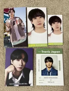 TravisJapan 中村海人　厚紙カード