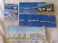 ANA 全日空 機内ギブアウェイ&.ポストカードセット