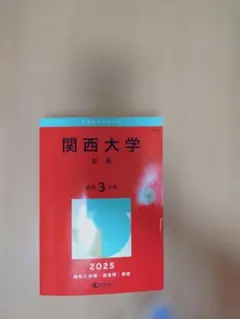 2025年度版 関西大学 文系 過去問集のサムネイル