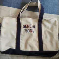 GENERATIONS GENE WONDERSQUARE トートバッグ