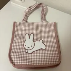 ミッフィー B賞 刺繡入りトートバッグ