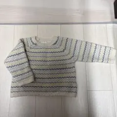 ZARA ストライプニットセーター