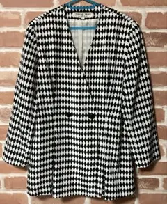 HANAE MORI ノーカラージャケット　Ｍサイズ