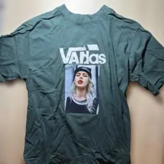 VANdas フォトプリント Tシャツ グリーン