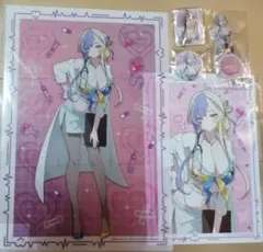 閃乱カグラ 雪泉 グッズ5点セット パーティードレス ポップアップ 