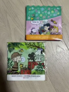スヌーピージップ　2セット（６枚入り） ユニバーサルスタジオ