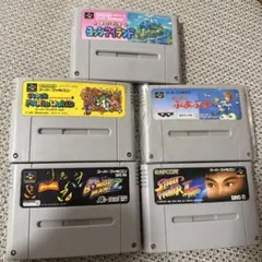 スーパーファミコン ゲームソフト 5本セット