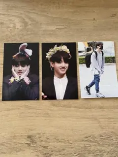 BTS グク カード 3枚セット