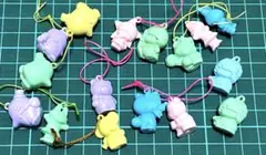 1992年製サンリオおまけマスコットプレミアム50個ダブり無しキティポチャッコ匿 1992年製サンリオおまけマスコットプレミアム50個ダブり無し