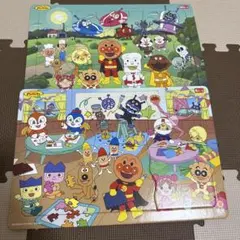 アンパンマン　パズル　2点セットのサムネイル