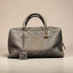 美品 極希少！LOEWE アナグラム ミニボストンバッグ ハンドバッグ