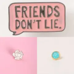 ※最終値下げ/新品未使用⭐︎ピンバッジまとめ売り⭐︎おしゃれ可愛い/美品/3点セット