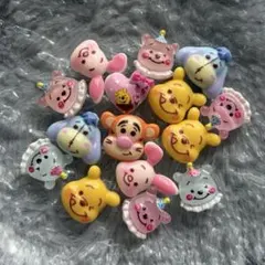 プーさんネイルパーツ②