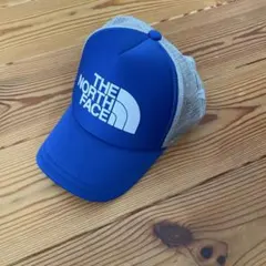 THE NORTH FACE 青メッシュキャップ フリーサイズ