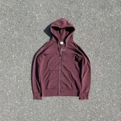 00s OLD UNIQLO ジップパーカー 短丈 赤 y2k archive