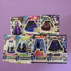 アイカツ 氷上スミレ マジックミッドナイト 7枚セット