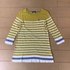 バーバリー ブルーレーベル ボーダーニット セーター 七分袖のサムネイル