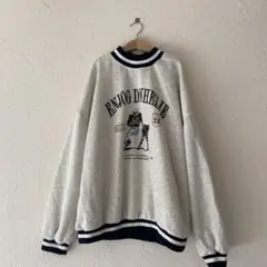 vintageヴィンテージレトロusedプリント古着スウェットトレーナーのサムネイル