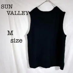 【美品】SUN VALLEY サンバレー アーガイルチェック柄 ニット ベスト