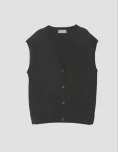 マーガレットハウエル　ノースリーブニットベスト カーディガン　サイズII