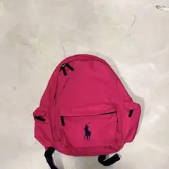 Polo Ralph Lauren リュック ピンクy2k平成fitビックポニー - メルカリ