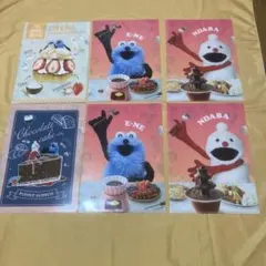 (新品)パペットスンスクリアファイル6枚セット