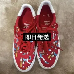 adidas Disney Goofy スニーカー レッド　22.5のサムネイル