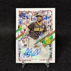 2025 フェルナンド・タティスJr 直筆サインカード topps25シリ - メルカリ