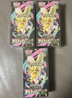 ポケモンカード MEGAドリームex メガドリームEX 3BOX シュリンク付き