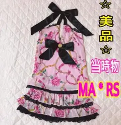 激レアMARS プッチ薔薇柄トップス リボン ギャル姫系 小悪魔 y2k 