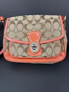 COACH コーチ シグネチャー ミニショルダーバッグ 斜めがけ可
