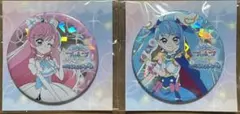 ひろがるスカイ！プリキュアお台場フェスホログラム缶バッジ キュアスカイ&プリズム