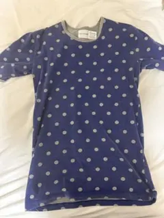 コムデギャルソン ドットプリント tシャツ 水玉 藍染風のサムネイル