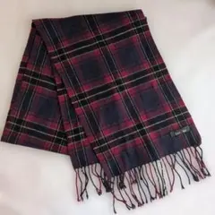 EASTBOY マフラー チェック柄 レッド ネイビーのサムネイル