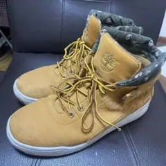 Timberland ハイカットスニーカー キャメル