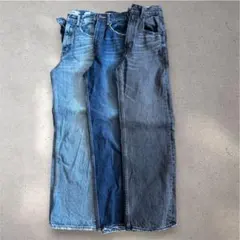 AZUL デニムパンツ 3色セットのサムネイル