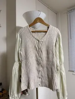 LAGUNAMOON アイボリー 長袖シャツ