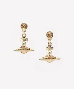 値下げ/Vivienne Westwood ドロップピアス ゴールド 片耳