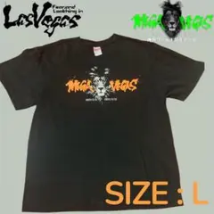 MEGA VEGAS メガベガス Tシャツ Lサイズ ベガス バンT