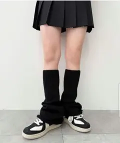 WEGO レッグウォーマー ブラック
