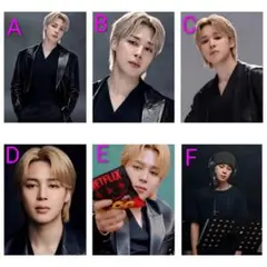 《JM-45》BTS L版写真 ジミン 6枚セット