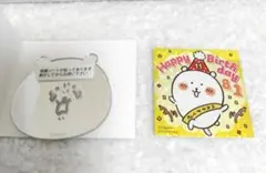 ナガノキャラクターズトレーディングミラーステッカー＆くま誕生日ノベルティ　2点