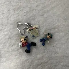 ディズニー ストラップ等3個セット