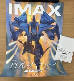 閃光のハサウェイ IMAX限定A3ポスター&1周目特典イラストカード