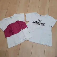 ブランシェス　2点セット　半袖Tシャツセット　120cmのサムネイル